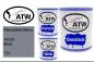 Preview: Mercedes-Benz, Ascot Blue, 751: 1L Lackdose + 1L Klarlack + 500ml Härter - Set, von ATW Autoteile West.